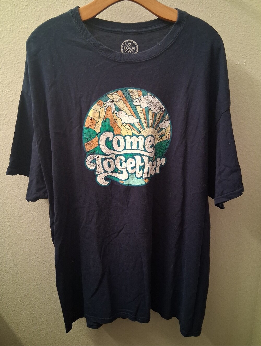 Come Together Navy Blue T Shirt 2XL